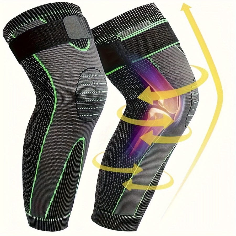 Knee Pain Relief Compression Sleeve Support Brace for Sports & Joint Stability